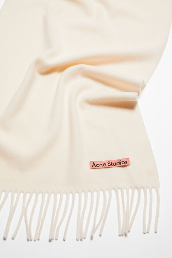 (image for) Attractive Fringe wool scarf – Narrow